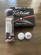 Titleist Pro V1x Golf Balls One Dozen White 76 4th Of July Edition NEW IN BOX 