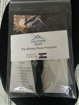 Cold Case Gear; 100% Waterproof Phone Case W/ Magnetic Closure; NEW!