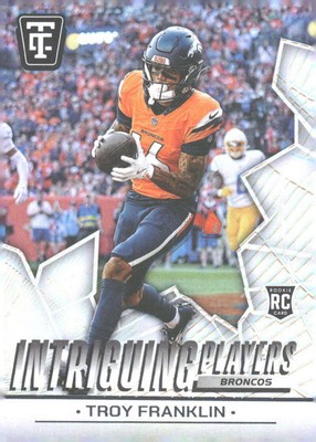 TROY FRANKLIN RC 2024 Panini Totally Certified Intriguing Players Mirr ID:137307