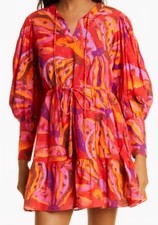 Farm Rio Banana Juice Mini Dress Size XL NWT