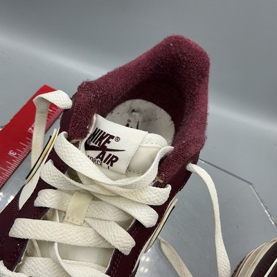 Nike Air Force 1 '07 LV8 Maroon Red White Gum DQ7659-102 5.5Y