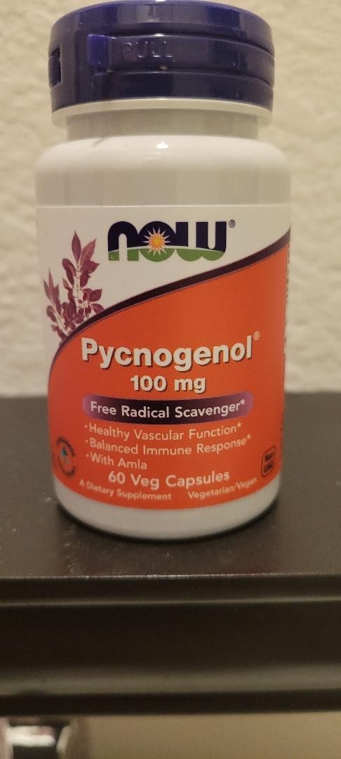 NOW Foods Pycnogenol 100 mg Capsules - 60 Count