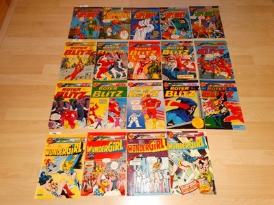 Superman Presents 19 Issues Miracle Girl, Superboy, Red Lightning Ehapa #141-144