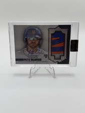 2019 Topps Dynasty - Pete Alonso Rookie Patch Auto #DAP-PA4 Silver /5 RC SSP