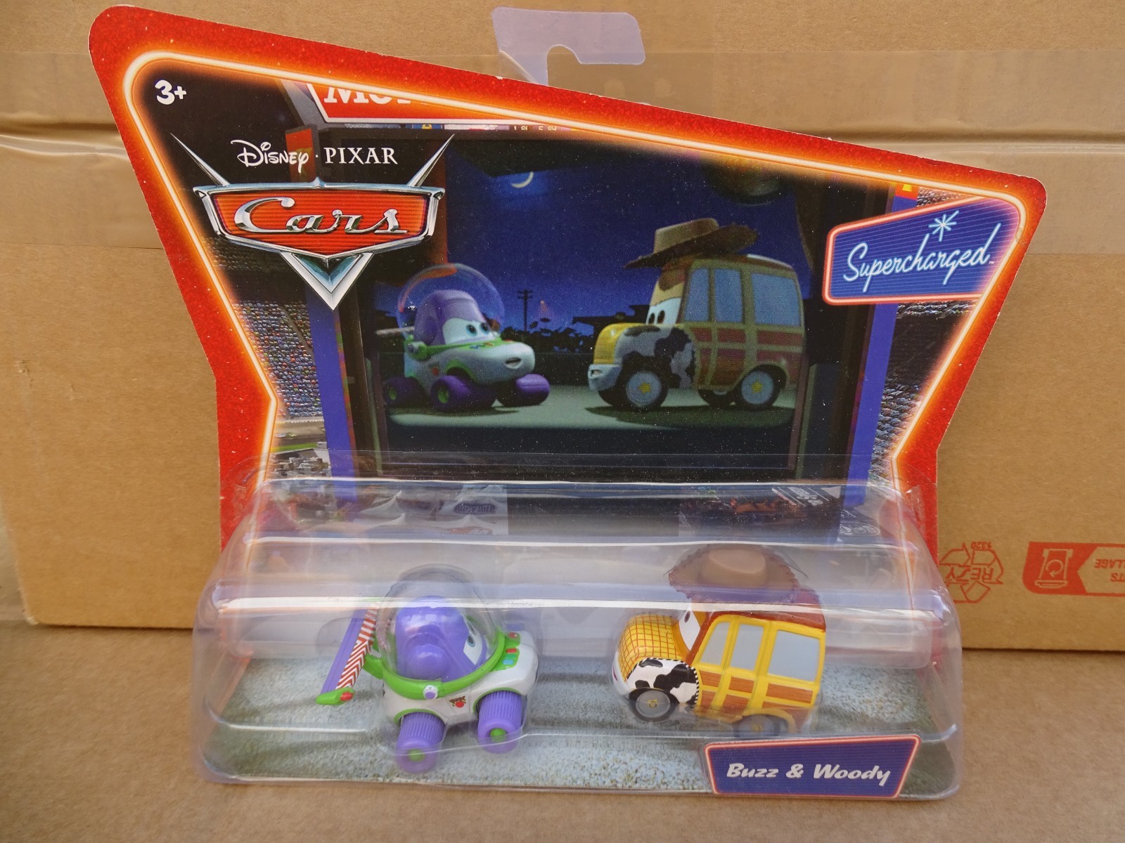 Voitures Cars Disney Pixar Buzz et Woody miniatures moulées pour collectionneur