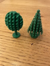 2x Vintage Lego Trees