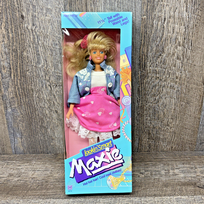 #ad Vtg 1987 Hasbro Lookin#x27; Smart MAXIE quot;Hot Hot Hair Cool Cool Clothes quot; NOS $44.99