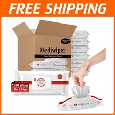 Alcohol-Free Hand Sanitizing Wipes Bulk Pack - 1920 Count