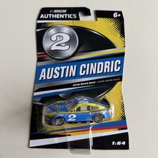 Austin Cindric 2 NASCAR Authentics Diecast Car 1/64 Scale - 2026 Wave 601A