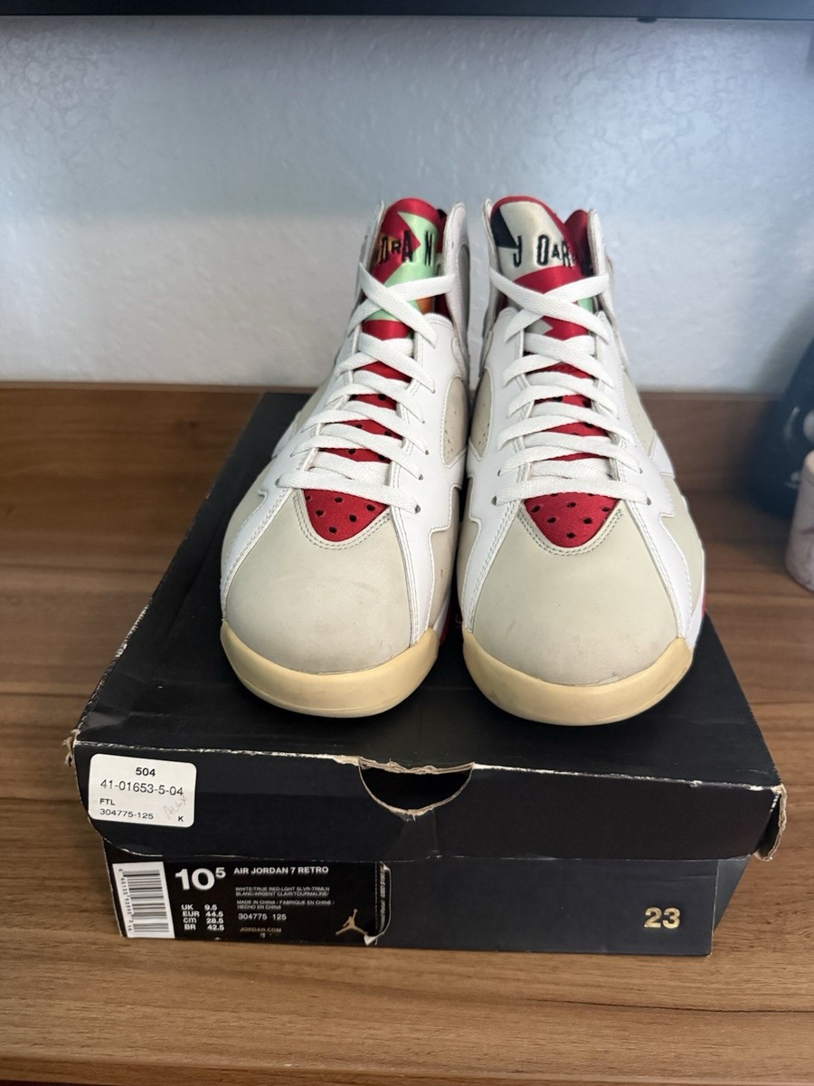 Jordan Air Jordan 7 Retro Hare White Red Green Black 304775-125