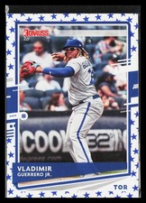 2020 Donruss Vladimir Guerrero Jr. #102 Independence Day Stars