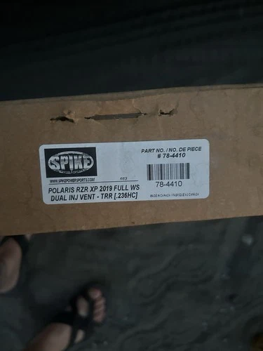 Rzr Windshield Spike 78-4410 Dual Vent