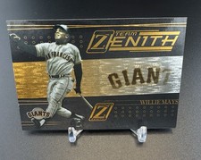 2005 Donruss Zenith Willie Mays Team Zenith Gold #TZ-11 035/100 Giants