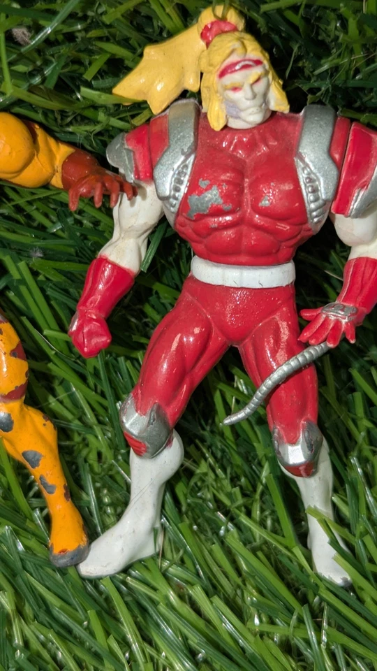 Lote de 4 figuras fundidas a presión de héroes de heavy metal de Marvel X-Men Toy Biz 1994 ¡LEER! Foto 3 de 4
