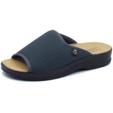 Fly Flot offene Herren-Slipper aus perforiertem Stoff, - 2005 (anthrazit)