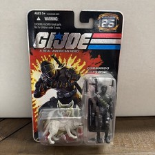 NEW GI Joe 25th Anniversary Snake Eyes v2 Commando Timber Foil Version