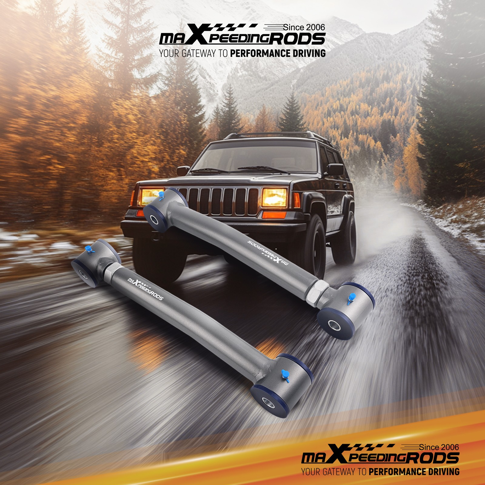 PAIR FRONT LOWER CONTROL ARMS FOR JEEP WRANGLER TJ GRAND CHEROKEE ZJ CHEROKEE XJ