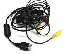 Genuine Sony OEM RCA AV Audio/video Cable For PlayStation PS1 PS2 PS3 6Z