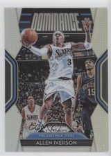 2018-19 Panini Prizm Dominance Silver Prizm Allen Iverson #19 HOF 7zf