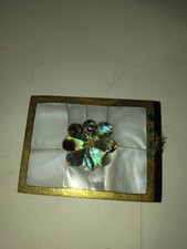 Vintage Mother Of Pearl Belt Buckle
