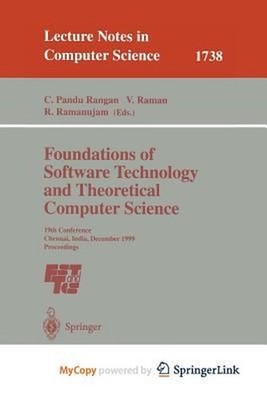 Foundations of Software Technology and Theoretical Computer Science (English) Pa