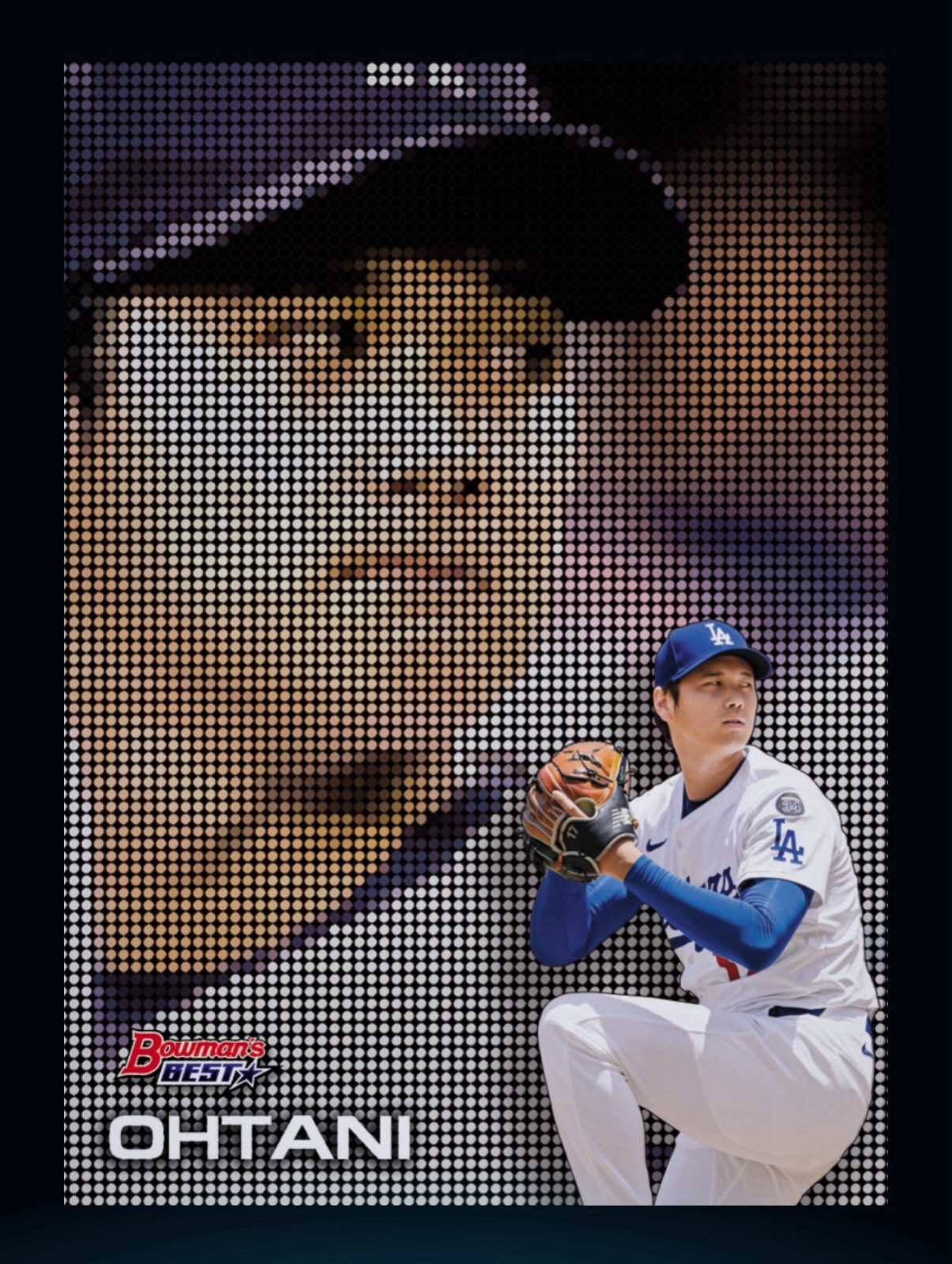 DIGITAL BUNT CARD 2025 Bowman's Best - Pixel Portraits Shohei Ohtani #P-25 QTY