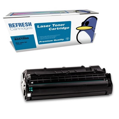 Refresh Patronen schwarz C13S051020 Toner kompatibel mit Epson Druckern