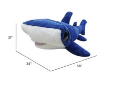 Jumbo Hammerhead Shark 58" Valentine's Day Way To Celebrate VIRAL TIKTOK IN HAND