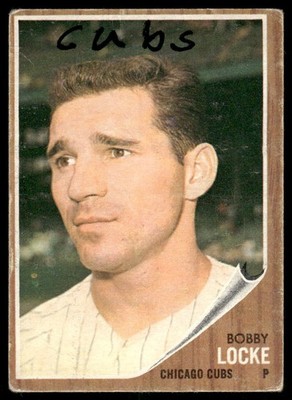 1962 Topps #359 Bobby Locke - POOR