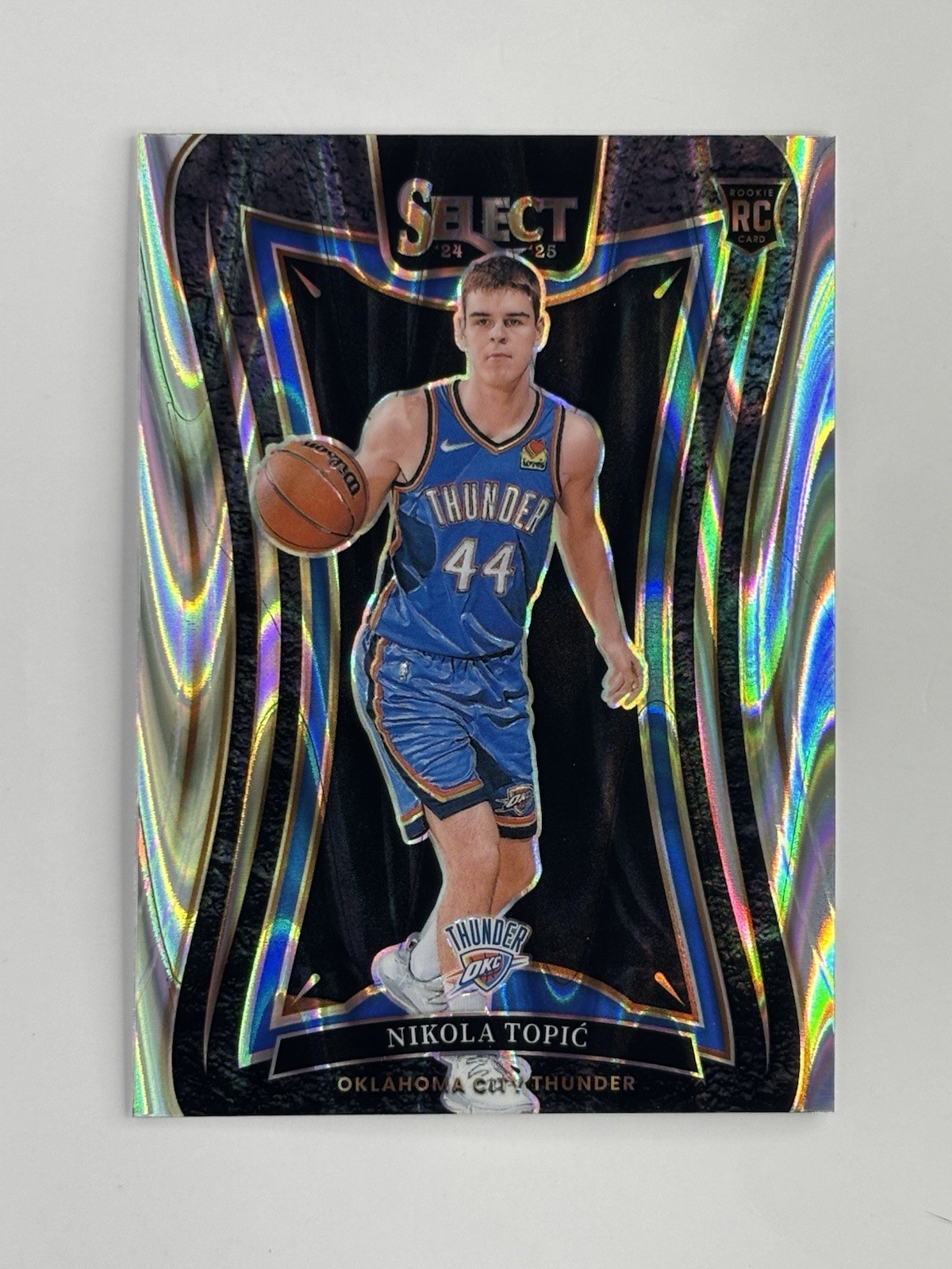 2024-25 Panini Select - Mezzanine Nikola Topic #396 Silver Prizm (RC)