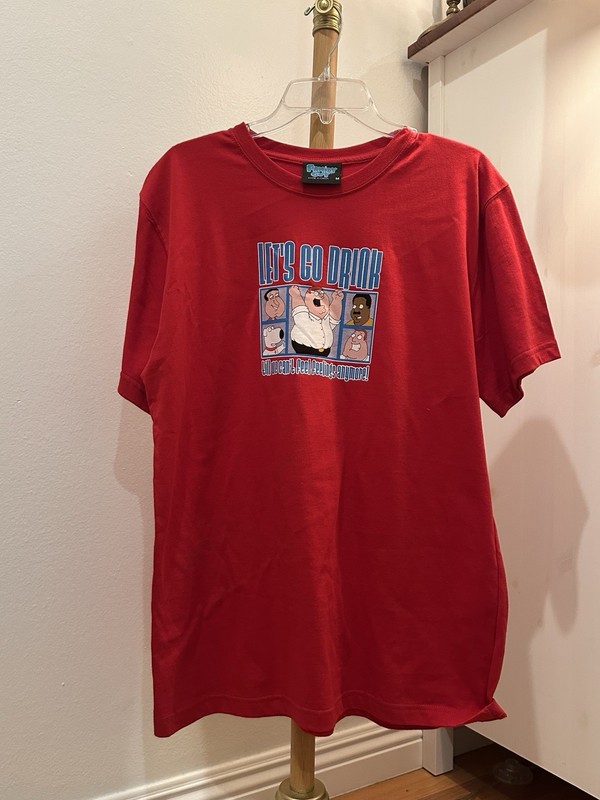Vintage Family Guy Peter Griffin And Friends T-Shirt