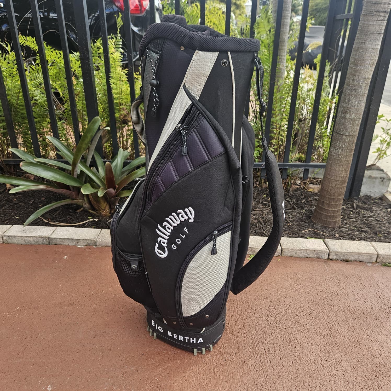 6 Way 8 Pockets Cart Bag W Rain Cover