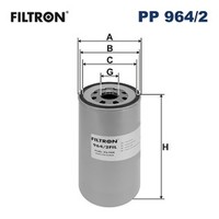 Kraftstofffilter Filtron PP 964/2 Anschraubfilter FüR FM Volvo M32X1.5-6H FH 3 2