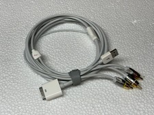 30-Pin Composite AV Cable RCA Video Audio USB for Apple iPhone iPad iPod 6FT