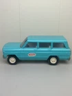 Vintage Tonka 1960’s Jeep Wagoneer Aqua Station Wagon Pressed Steel CLEAN!
