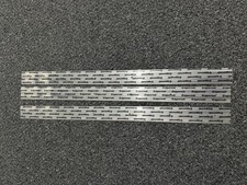Extra Wide Carpet/Flooring Door Strip - Silver - 900mm (3 Pack Gripper rods