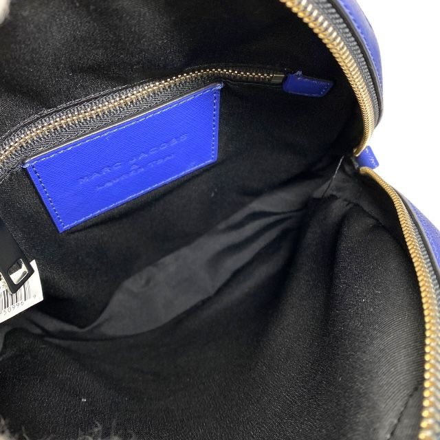 Marc Jacobs Lauren Tsai Collab M0014477 Leather Backpack Navy Logo Rare image 7