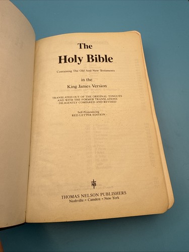 Holy Bible Dictionary Concordance King James Version Old & New ...