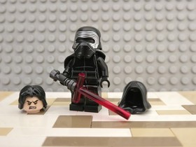 LEGO Kylo Ren Minifigure w/ Hood & Head - 75104 75139 Star Wars Command Shuttle