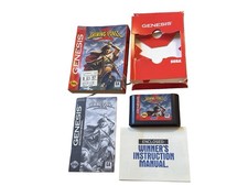 Shining Force II Sega Genesis 1994 Complete CIB Box Manual Cartridge Authentic
