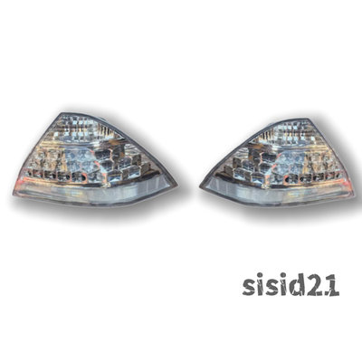 1Pair Crystal Clear Lens Rear Tail Lights for 2006-2007 Honda