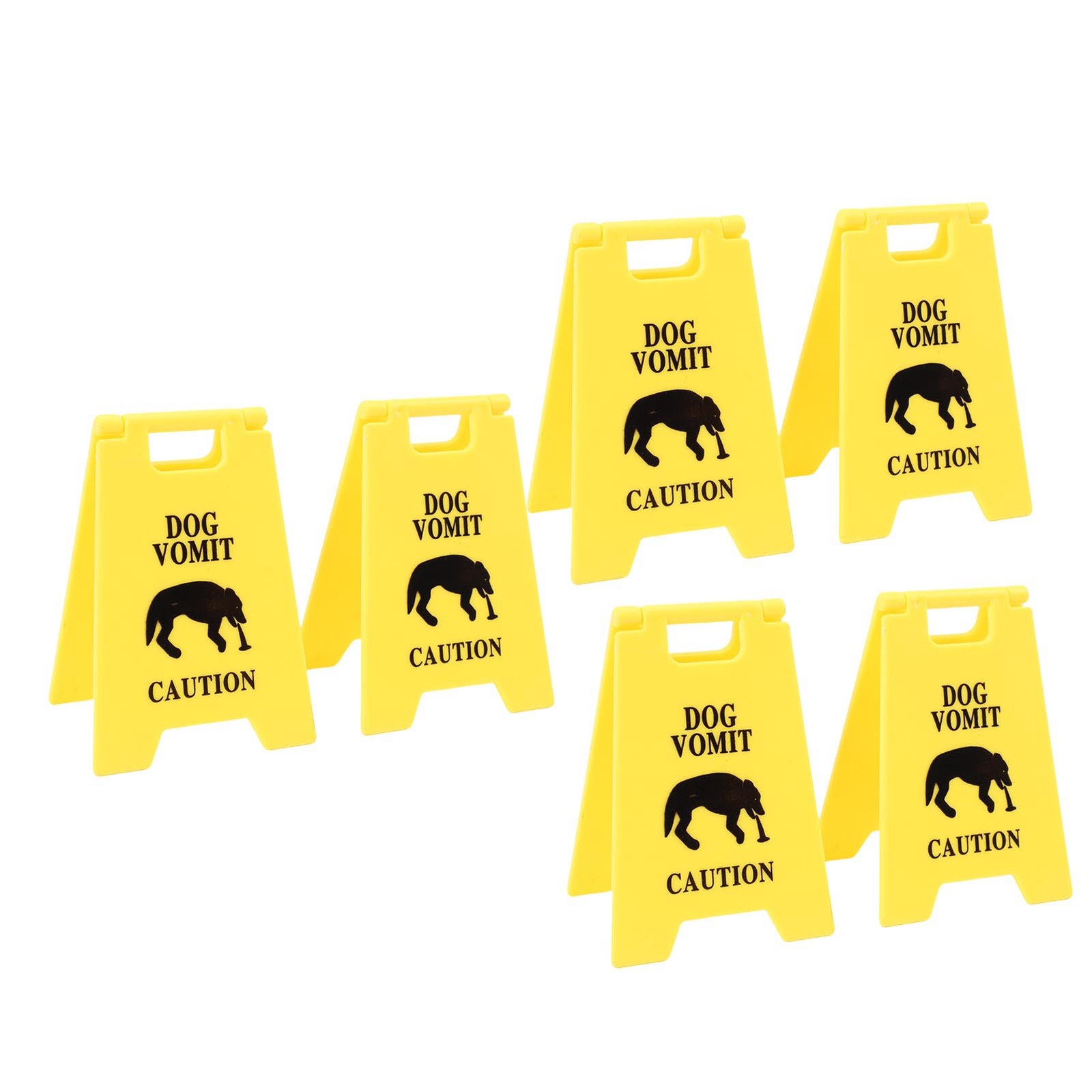 Dog Vomit Caution Sign Dog Vomit Caution Warning Sign Humorous Effective