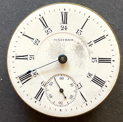 Antique Waltham Appleton Tracy 1883 Pocket Watch Movement Parts/Repair 18s 17j