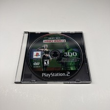 PS2 Army Men Sarge's Heroes 2 (Sony PlayStation 2, 2001) Disc Only!  