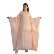 Muslim Women Long Dress Maxi Kaftan Islamic Turkey Robe Abaya Ramadan Gown Dress