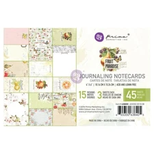 Prima - Fruit Paradise 4x6 Journaling Notecards 45/pk Mixed Media Planner Album
