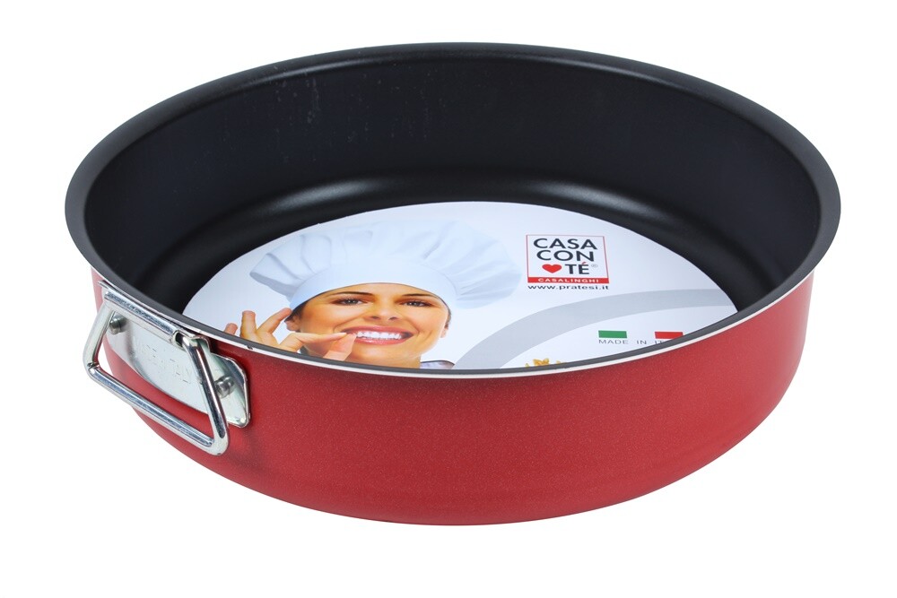 TORTIERA ALTA / TESTO DA FORNO DIAMETRO CM 26 -- CA 283