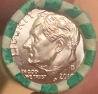 2019D 1 UNCIRCULATED DENVER 10 Cent ROOSEVELT DIME From Roll Direct From US Mint