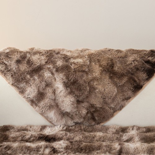 Thicken Rabbit Plush Sofa Cushion Cover Universal Warm Winter Non-slip Sofa Mat - Picture 16 of 32