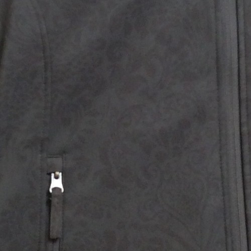Free Country Damen Jacke blau Paisleymuster Fleece gefüttert Kapuze Größe S 4200403 - Bild 3 von 12